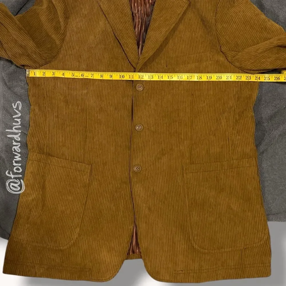 Mantoni Italy Design Corduroy Blazer – Size 46
